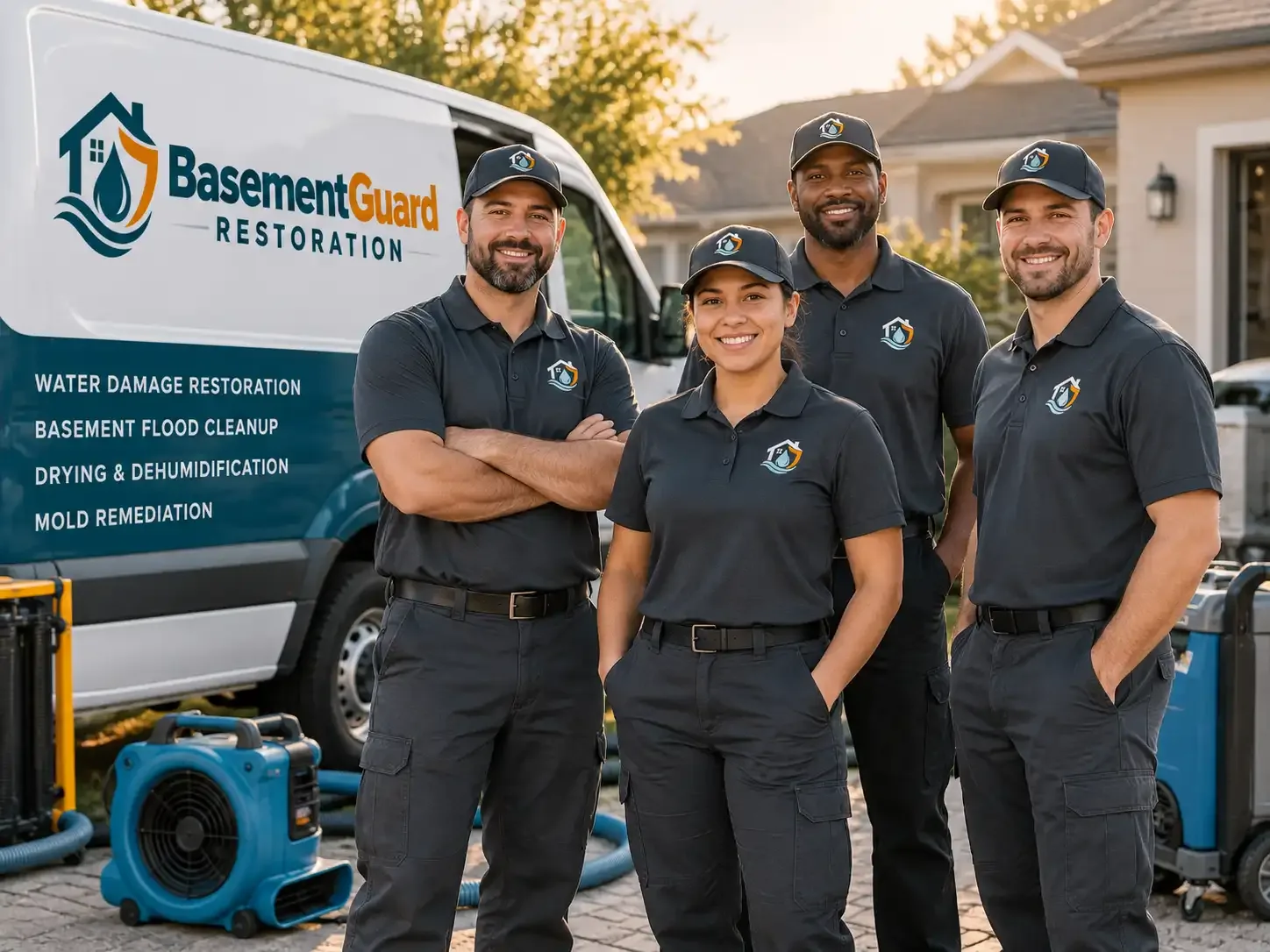 Basement Water Damage Restoration company in Hampton, NE